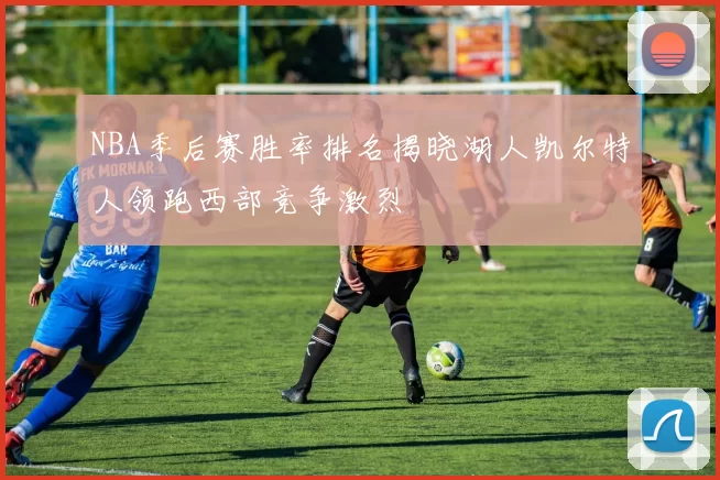 NBA季后赛胜率排名揭晓湖人凯尔特人领跑西部竞争激烈